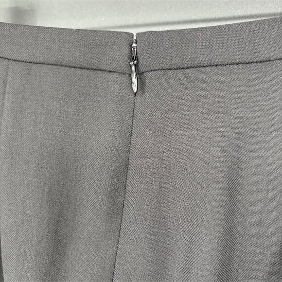 J. Crew Womens Wool Career Skirt Size 4 Black Above the Knee Office Professional - Picture 5 of 9